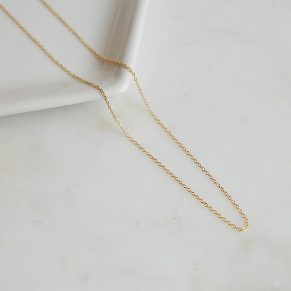 14k Gold-fill Cable Chain (multiple lengths)