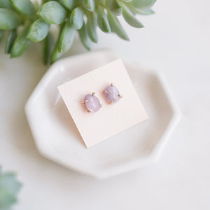 Kunzite Studs