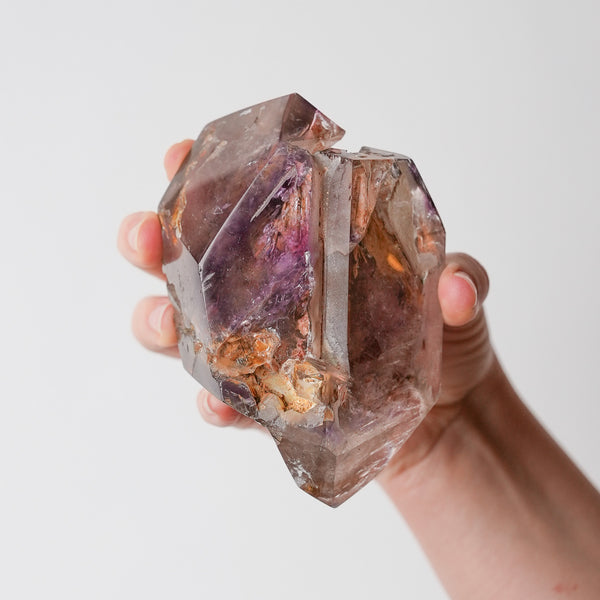 Incredible Bifurcated Smoky Amethyst Freeform