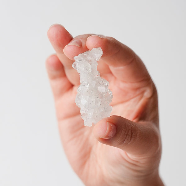 Tiny Druzy Stalactite with Apophyllite