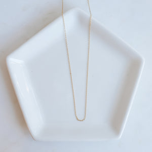 14k Gold-fill Cable Chain (multiple lengths)