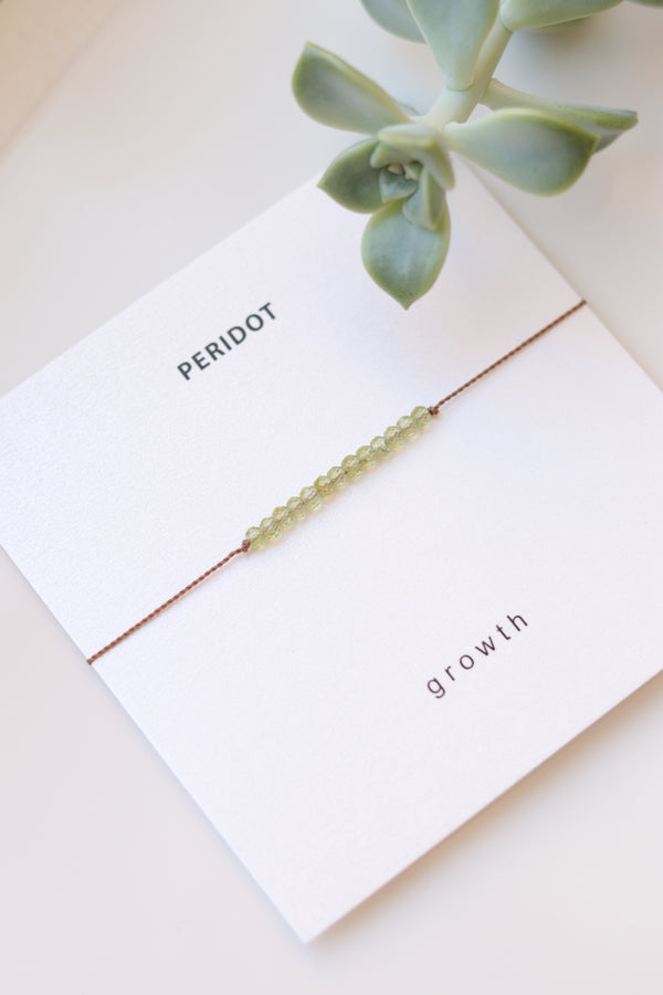 Peridot Bracelet