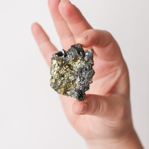 Golden Tetrahedrite Sphalerite from Peru