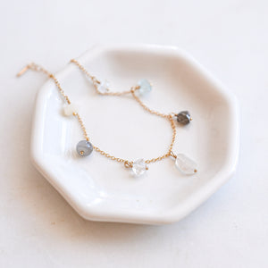 Cool Toned Charm Bracelet