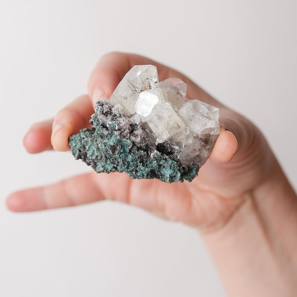 Chunky Apophyllite and Stilbite from India