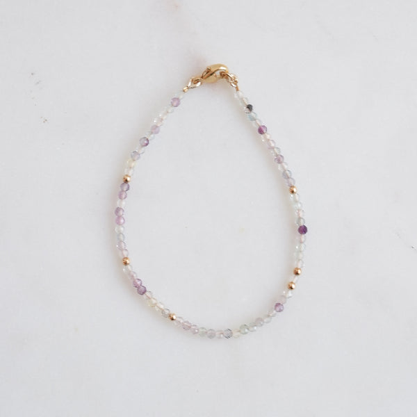 The Seeds of Focus Bracelet — Fluorite