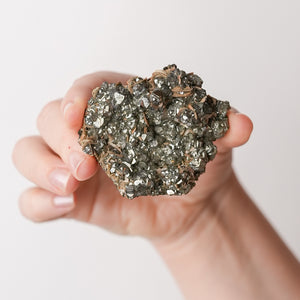Siderite on Pyrite from Colorado
