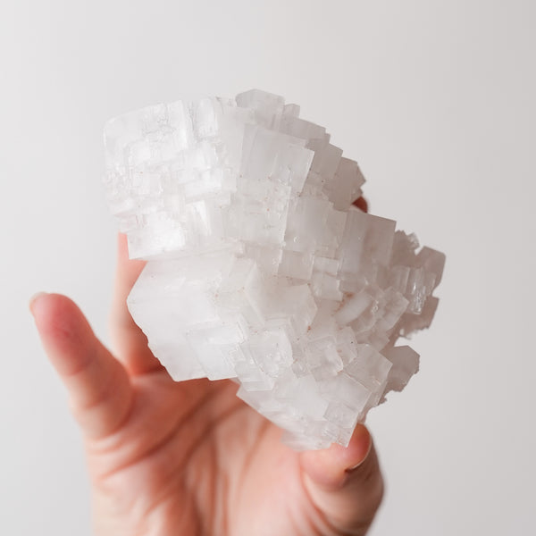 Cubic Halite from Canada