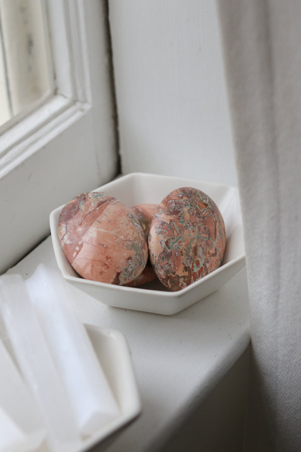 Porcelain Jasper Palm Stone