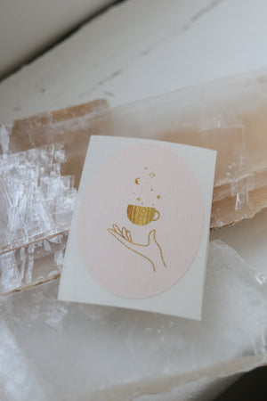 Cosmic Teacup Sticker