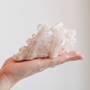 Tabular Pink Lithium Quartz