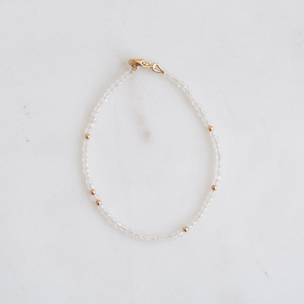 The Seeds of Intuition Bracelet — Moonstone
