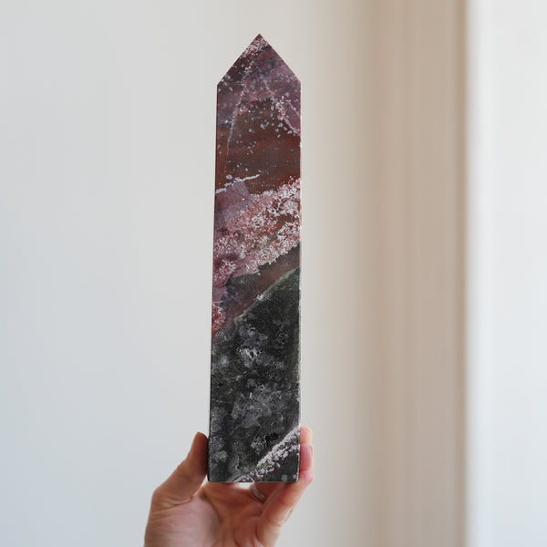Deep Hued Ocean Jasper Tower