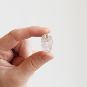 A Hint of Purple Quartz from New Mexico