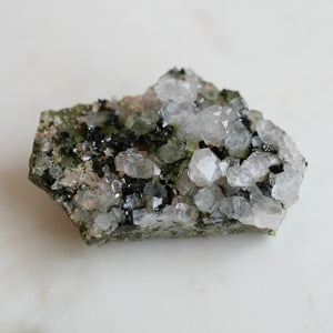 Beautiful Quartz With Epidote
