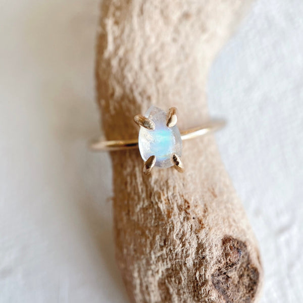 Moonstone Stacking Ring