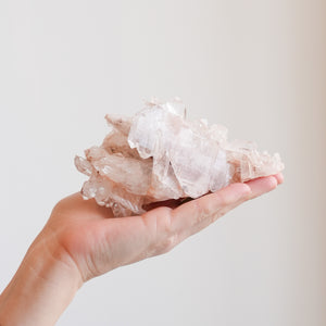 Tabular Pink Lithium Quartz