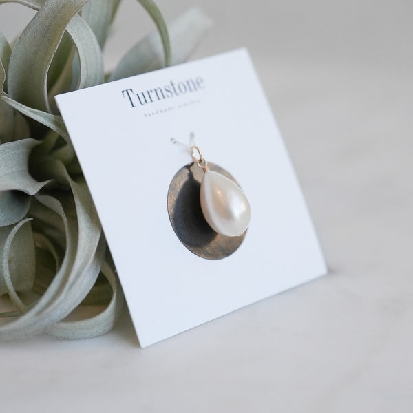 Baroque Freshwater Pearl Drop Charm