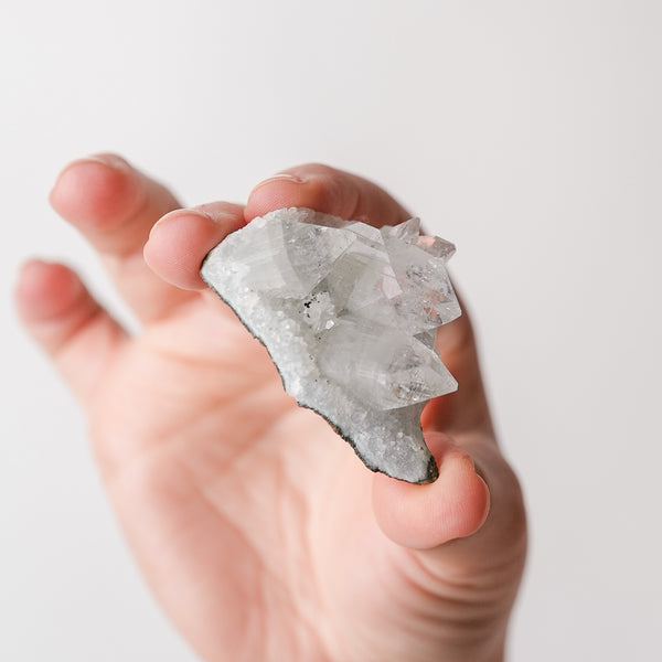 Shimmery Apophyllite with Stilbite