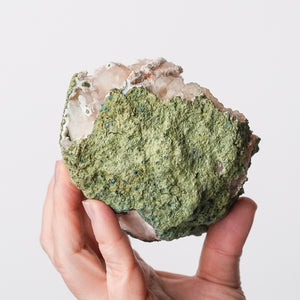 Stalactite Stilbite with Quartz