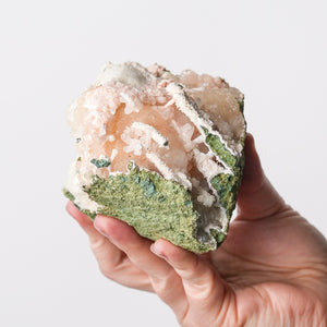 Stalactite Stilbite with Quartz