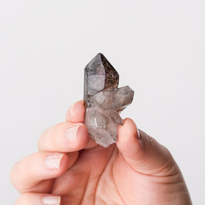 Amethyst with Hematite