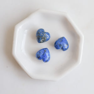 Lapis Lazuli Mini Hearts