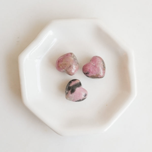 Rhodonite Mini Hearts
