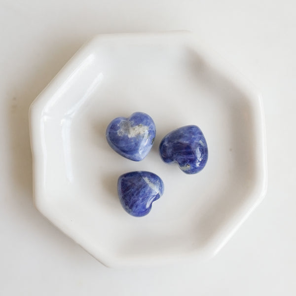 Sodalite Mini Hearts