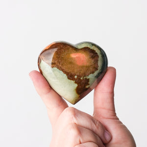 Polychrome Polished Heart