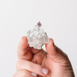 Sparkly Clear Apophyllite Clusters