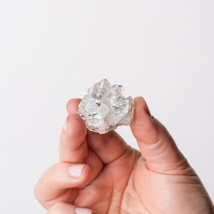 Sparkly Clear Apophyllite Clusters