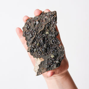 "Ruby Jack" Sphalerite, Chalcopyrite, and Calcite