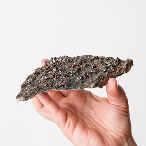 "Ruby Jack" Sphalerite, Chalcopyrite, and Calcite