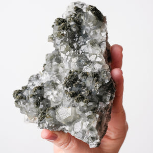 Calcite with Marcasite