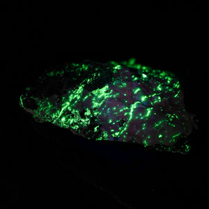 Zincite, Calcite, and Willemite {Fluorescent}