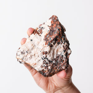 Zincite, Calcite, and Willemite {Fluorescent}