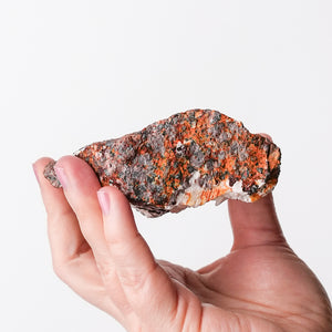 Zincite, Calcite, and Willemite {Fluorescent}