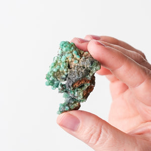 Azurite with Malachite
