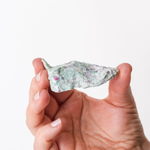 Corundum (Ruby) in Fuchsite