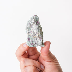 Corundum (Ruby) in Fuchsite
