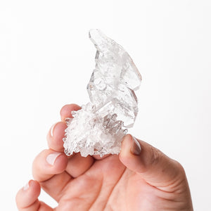 Pink Quartz Cluster (Lithium Quartz)