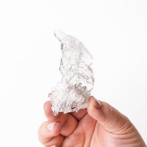 Pink Quartz Cluster (Lithium Quartz)