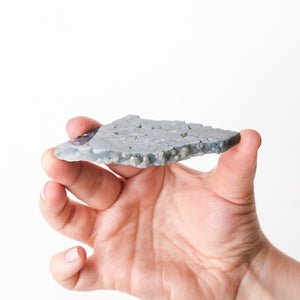 Blue Green Grape Agate Plate