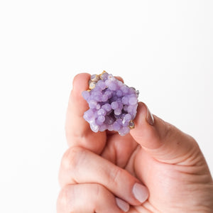 Grape Agate Mini Cluster
