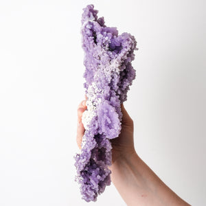 Stunning Deep Purple Grape Agate Cluster