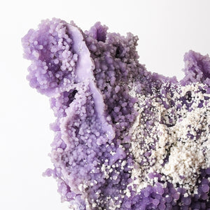Stunning Deep Purple Grape Agate Cluster