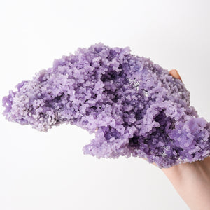 Stunning Deep Purple Grape Agate Cluster