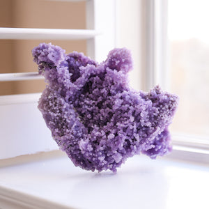 Stunning Deep Purple Grape Agate Cluster