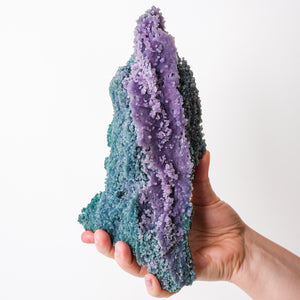Beautiful Green and Purple Grape Agate